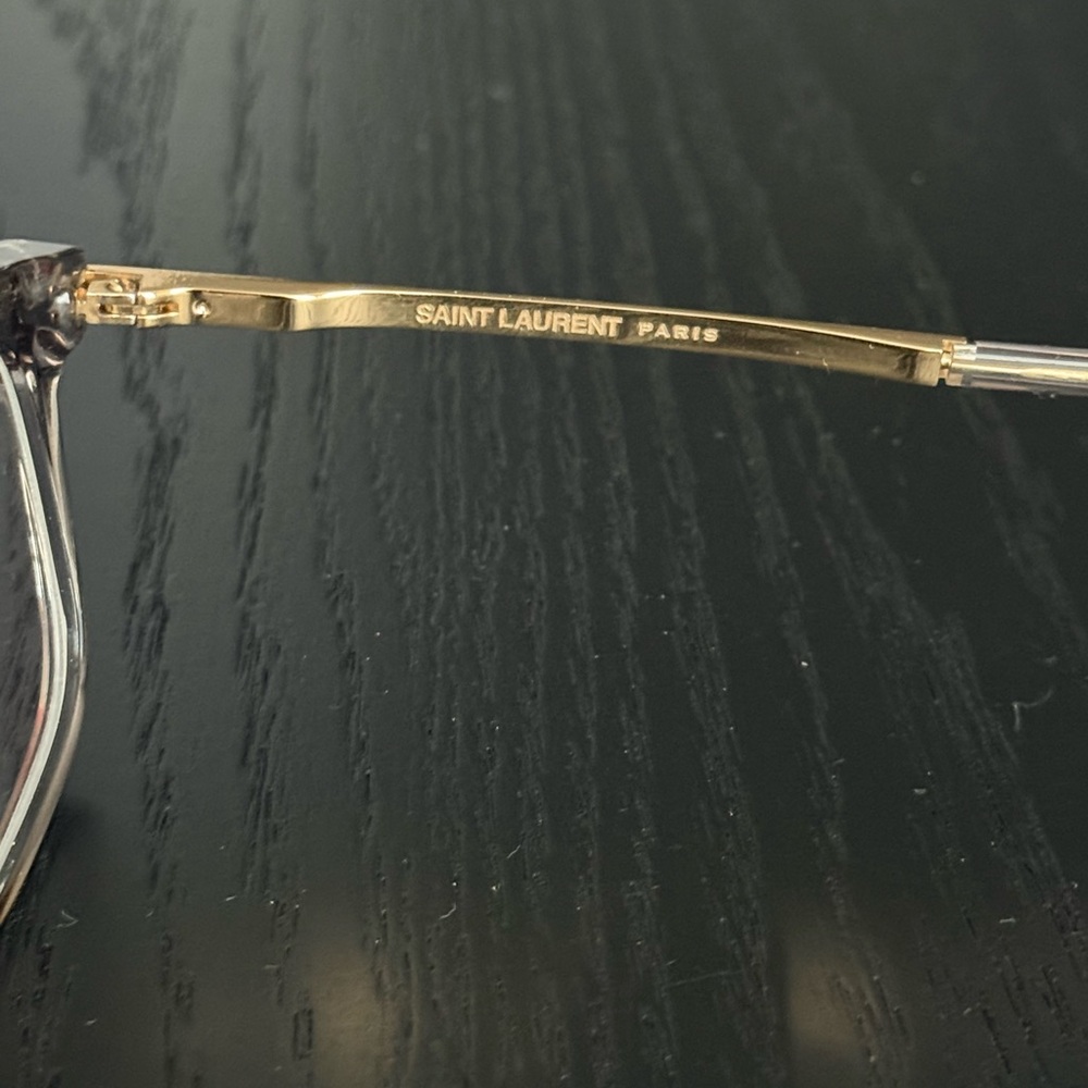 Saint Laurent SL26 Translucent Prescription Glasses - Picture 4 of 11